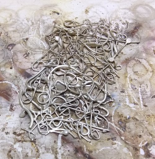 Judy Larson's Make a Lacy Argentium Scrap Metal Sheet - , General Education, Butane Torch, Soldering, Solder, make a lacy argentium scrap metal sheet